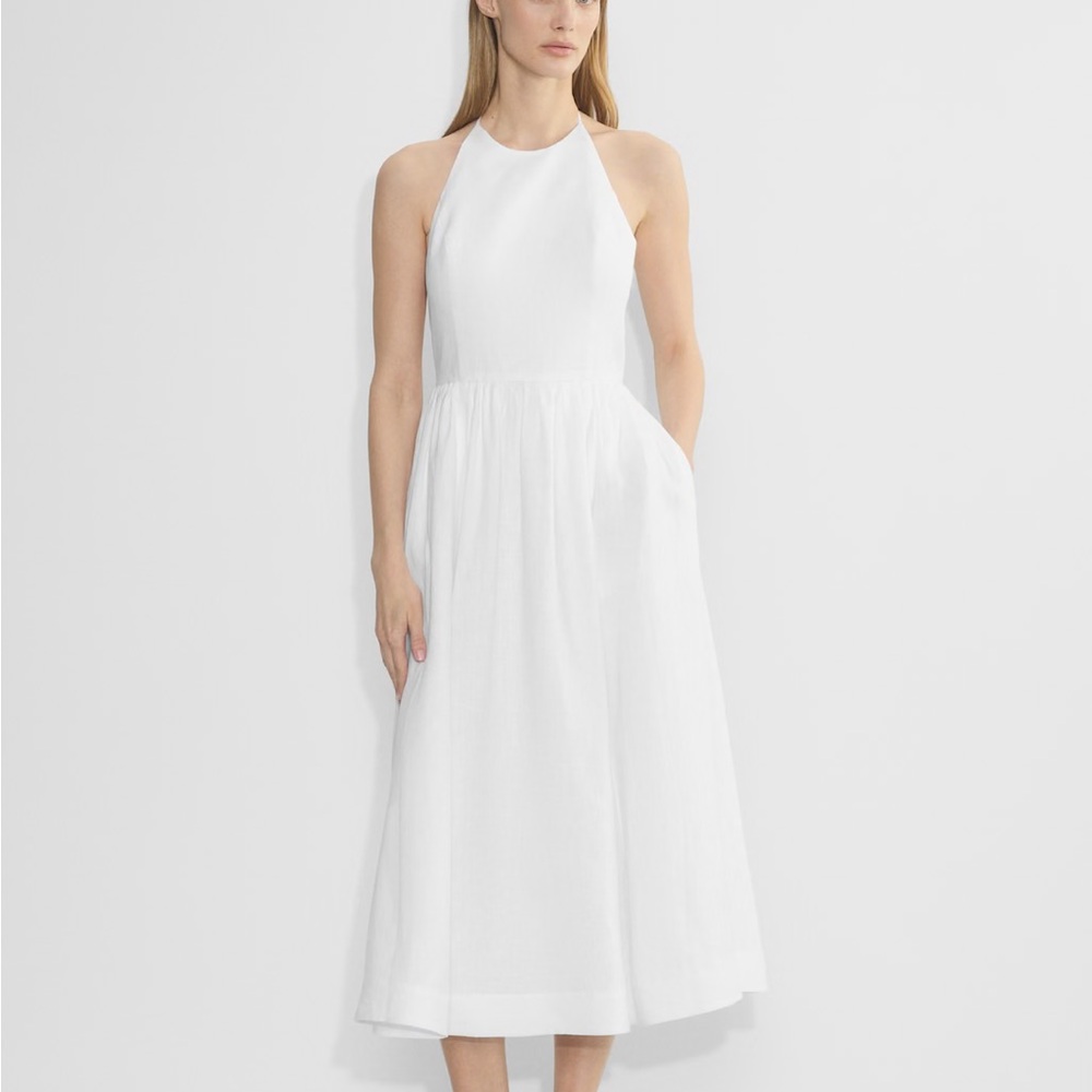Aritzia - Wilfred Alfresco Linen Dress